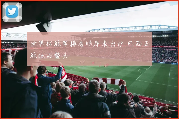 世界杯冠军排名顺序表出炉 巴西五冠独占鳌头