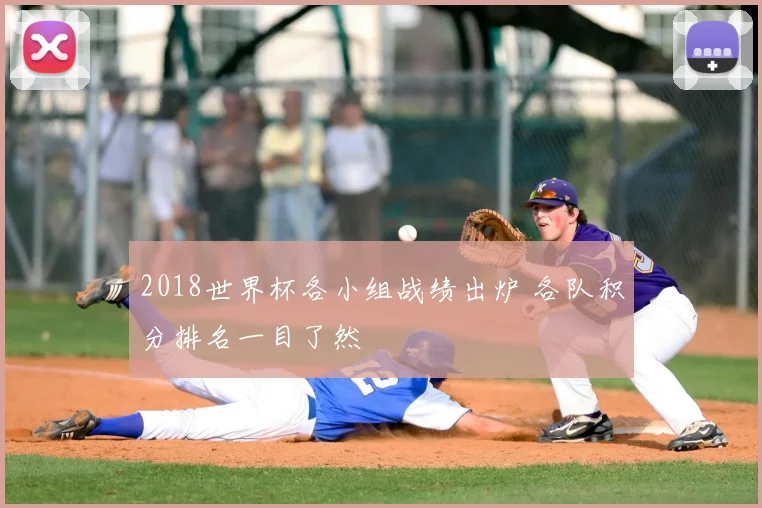 2018世界杯各小组战绩出炉 各队积分排名一目了然