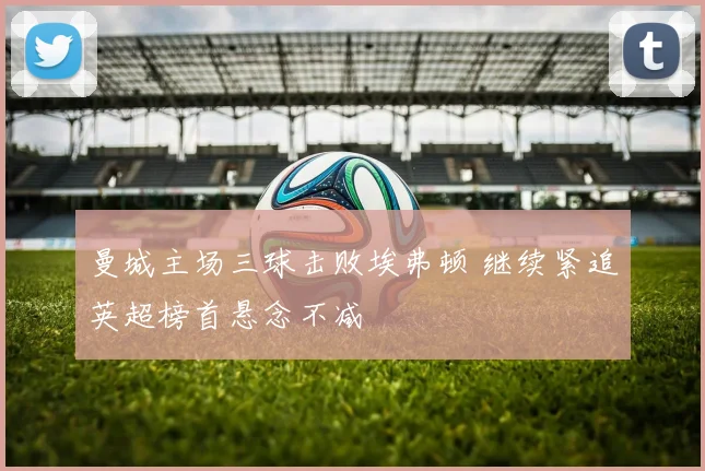 曼城主场三球击败埃弗顿 继续紧追英超榜首悬念不减