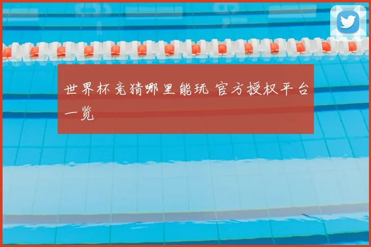 世界杯竞猜哪里能玩 官方授权平台一览